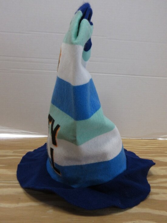 VGT New York Liberty Hat WNBA Fan Giveaway 90s Felt Jester Promo Novelty